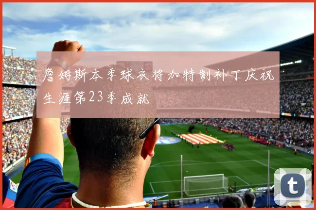 詹姆斯本季球衣将加特制补丁庆祝生涯第23季成就